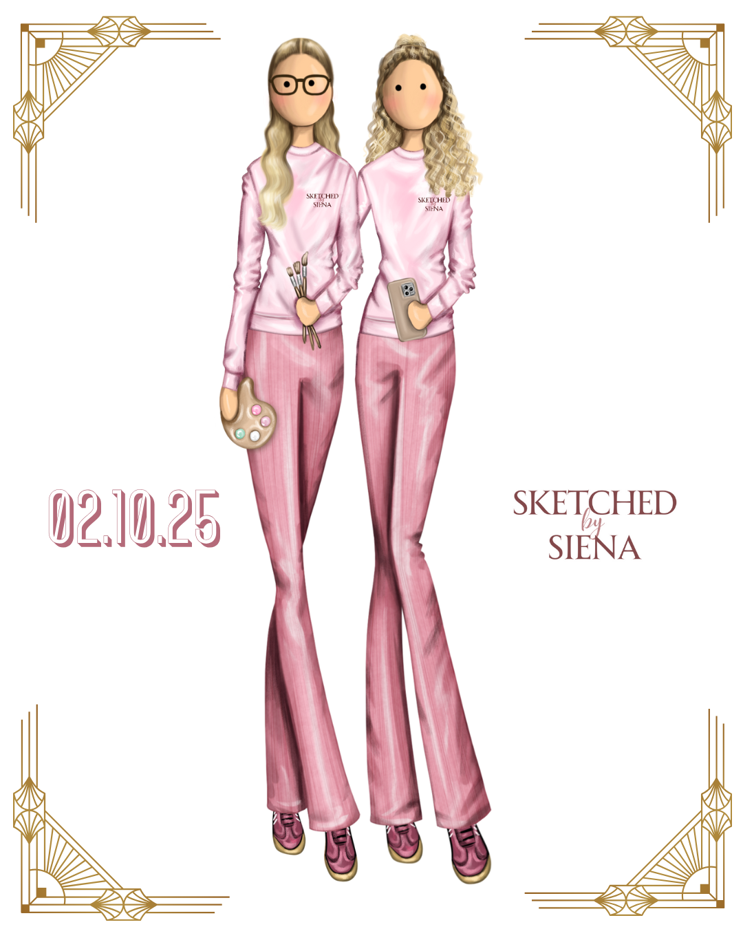 PINKLondon2025 X Sketched by Siena