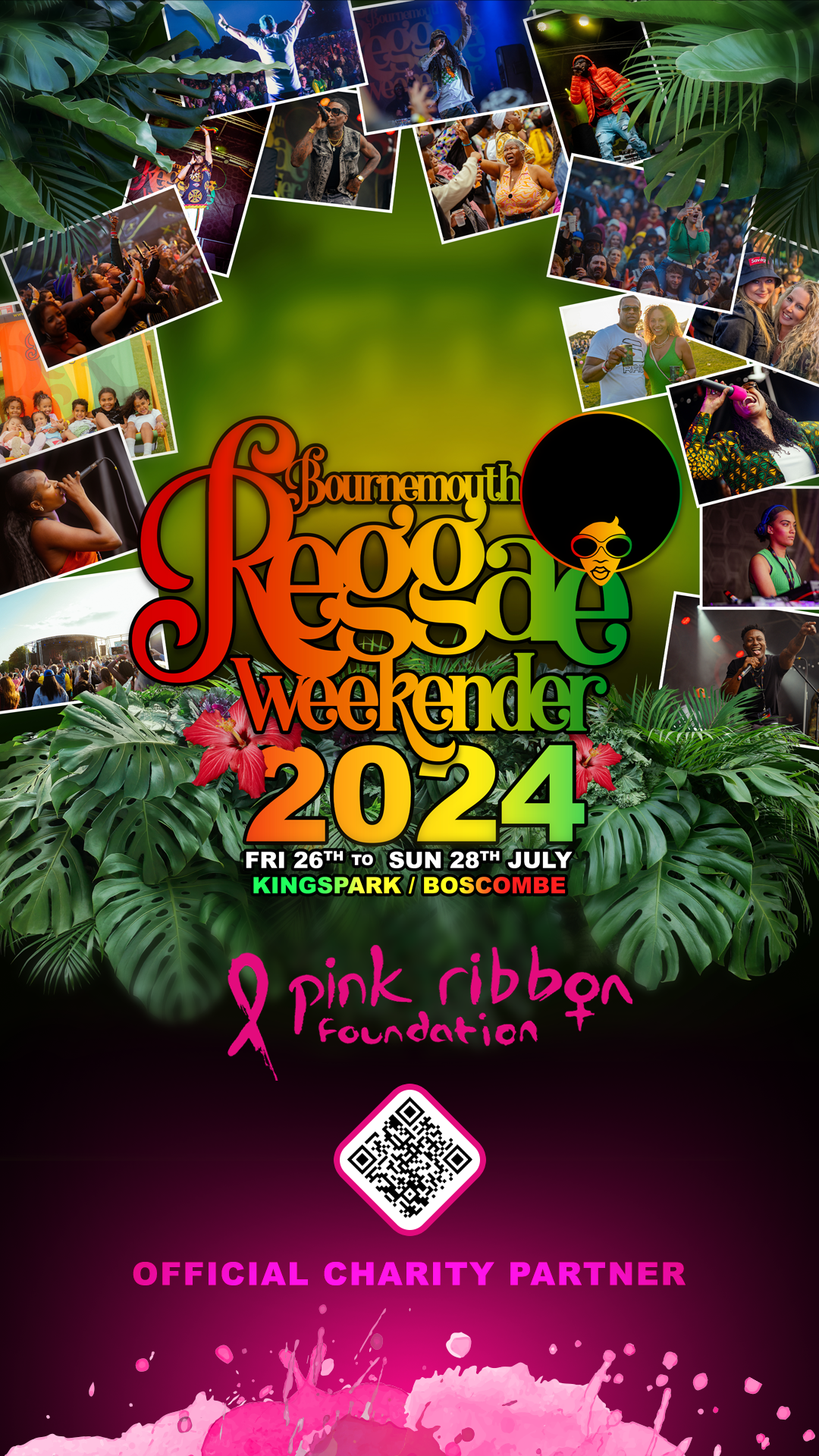 Bournemouth Reggae Weekender and the Pink Ribbon Foundation