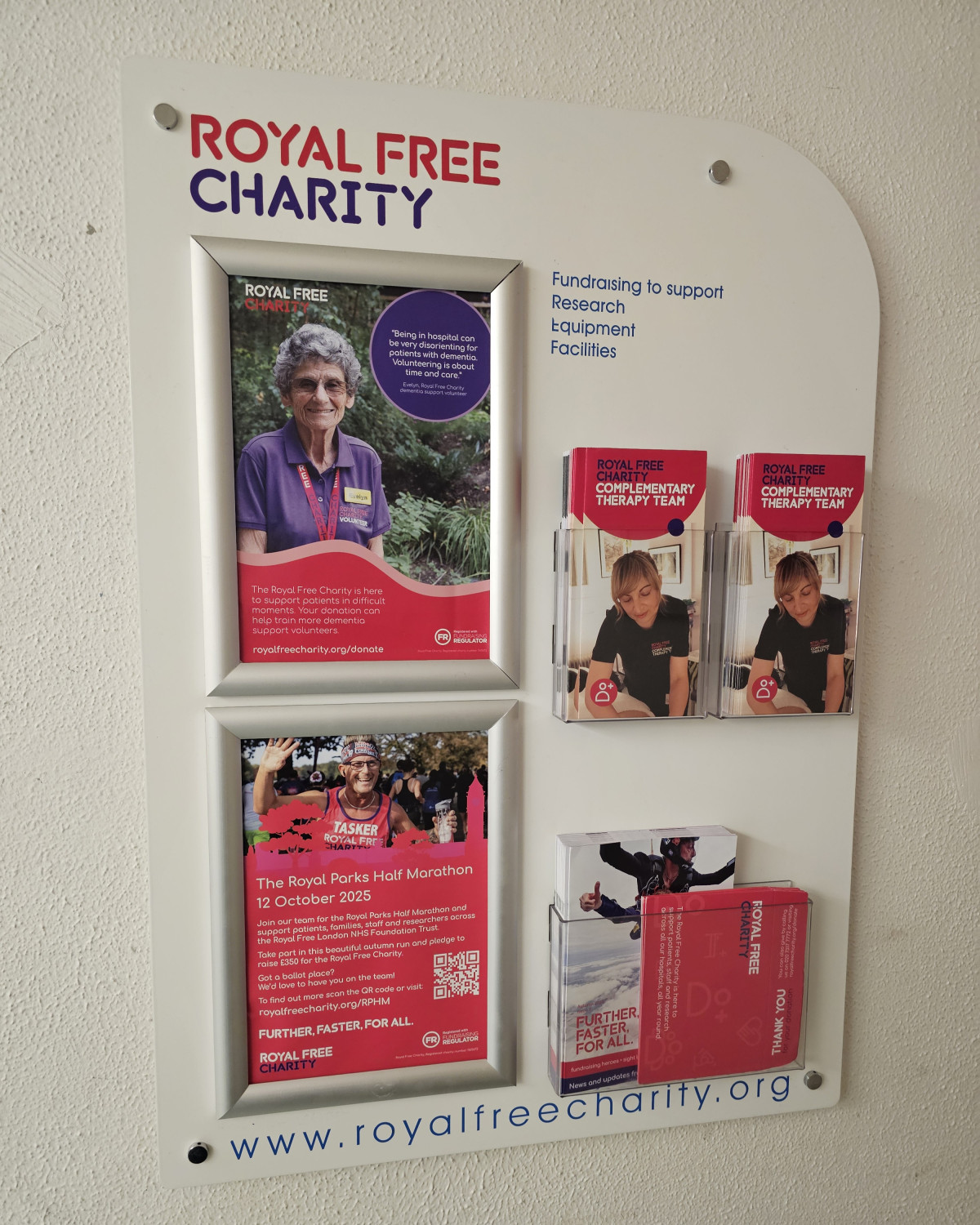 Royal Free Charity - Further, Faster For All