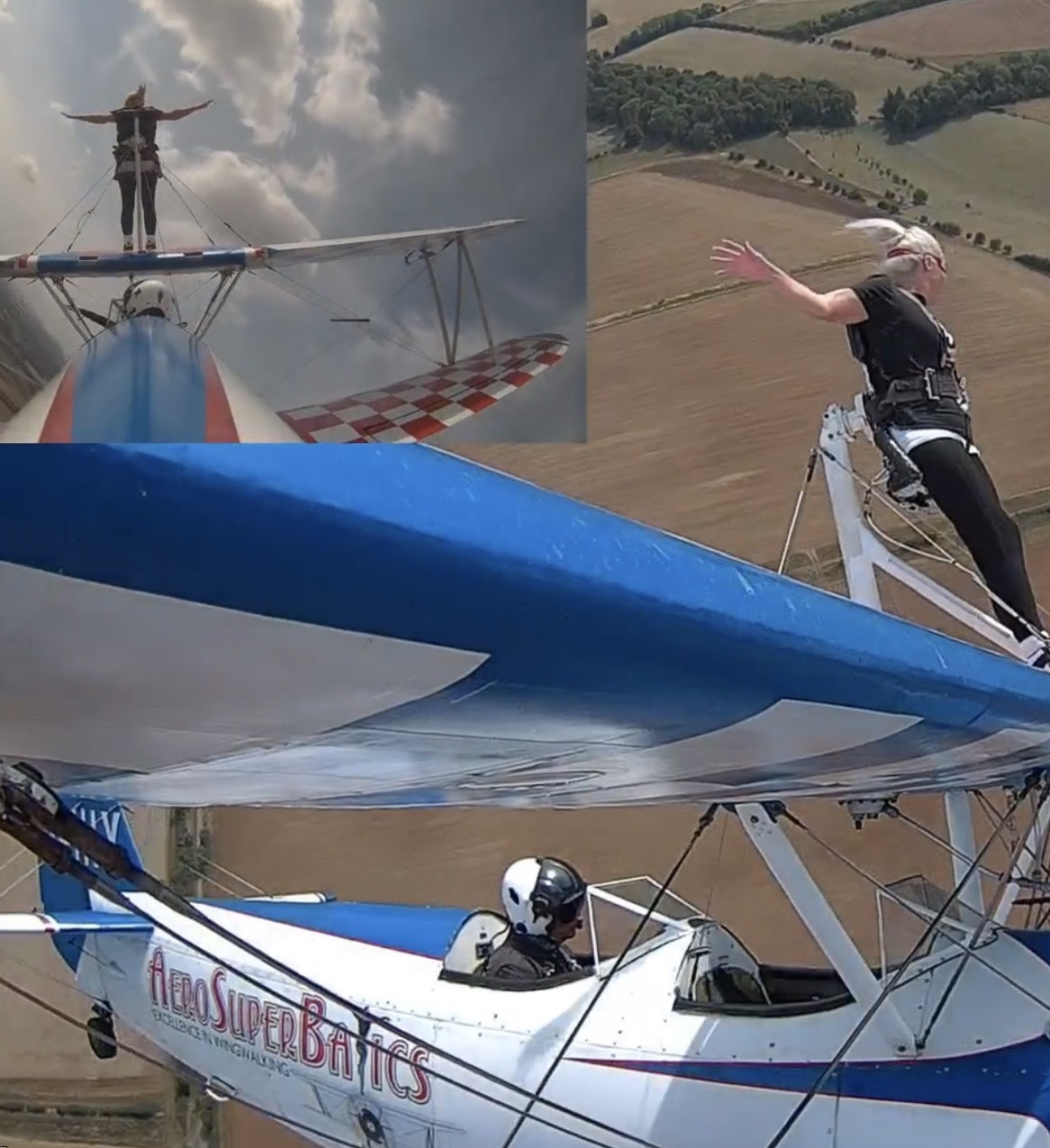 💗✈ WING WALK WARRIOR! ✈💗