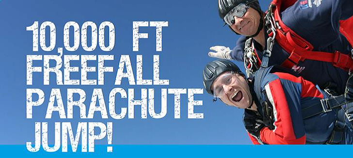 Skydive for the Pink Ribbon Foundation